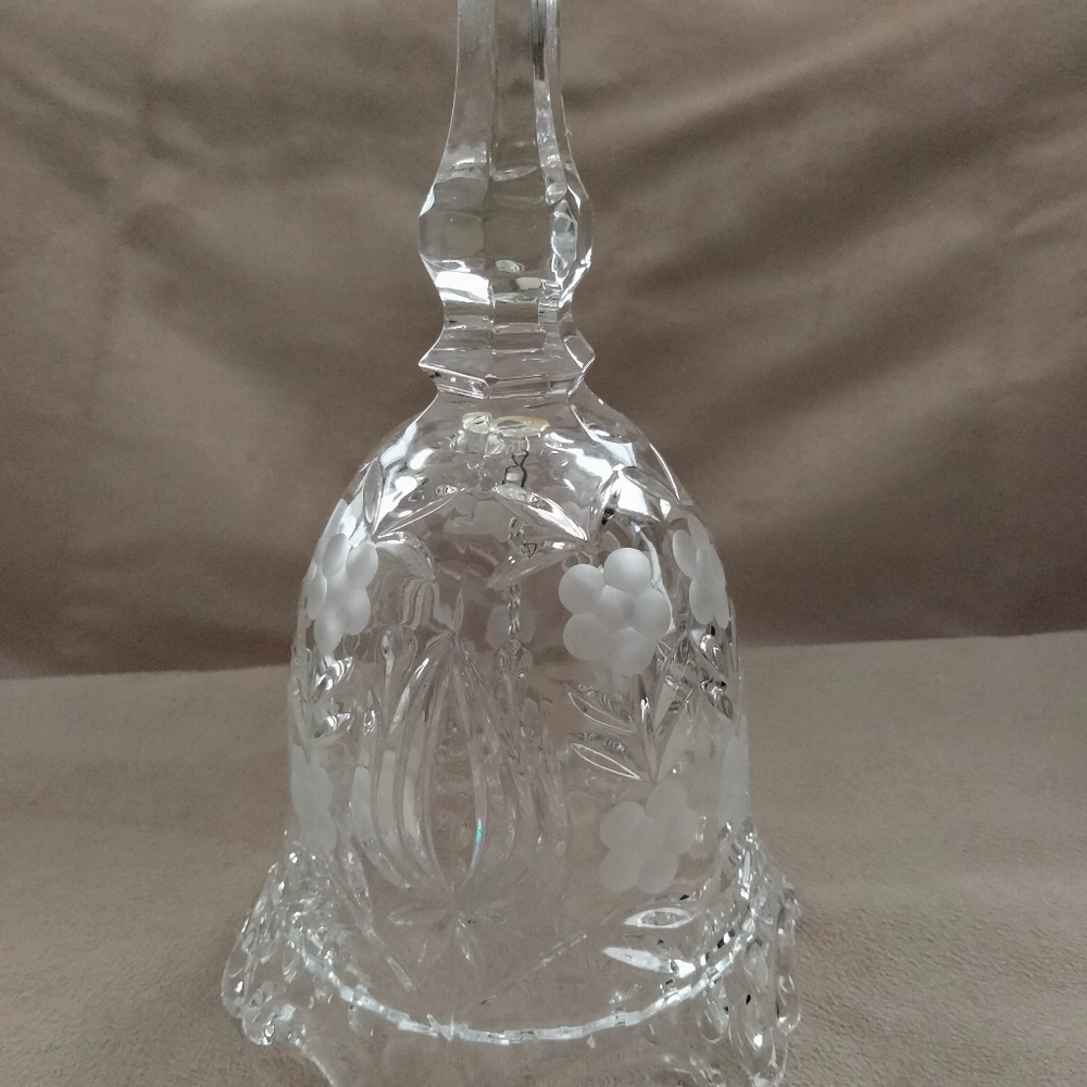 English Antique Glass Bell